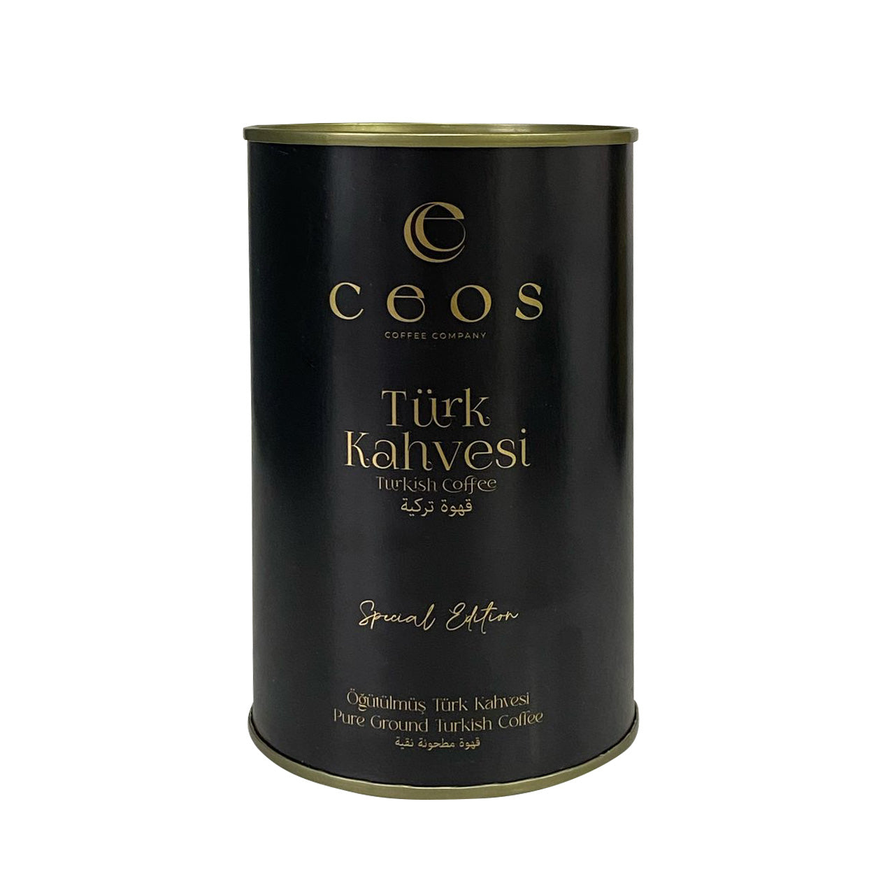 CEOS TURKISH COFFEE FRESHLY GROUND TIN CAN (250 GRAMS)