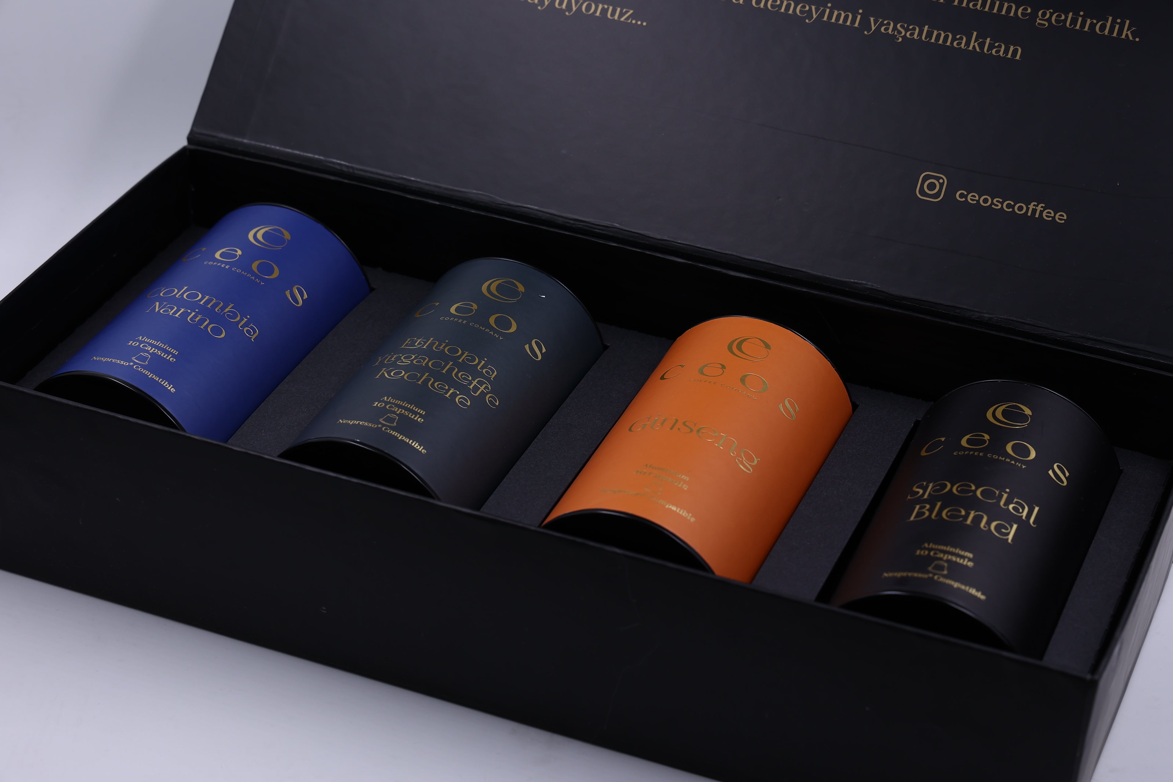 CEOS CAPSULE COFFEE GIFT BOX
