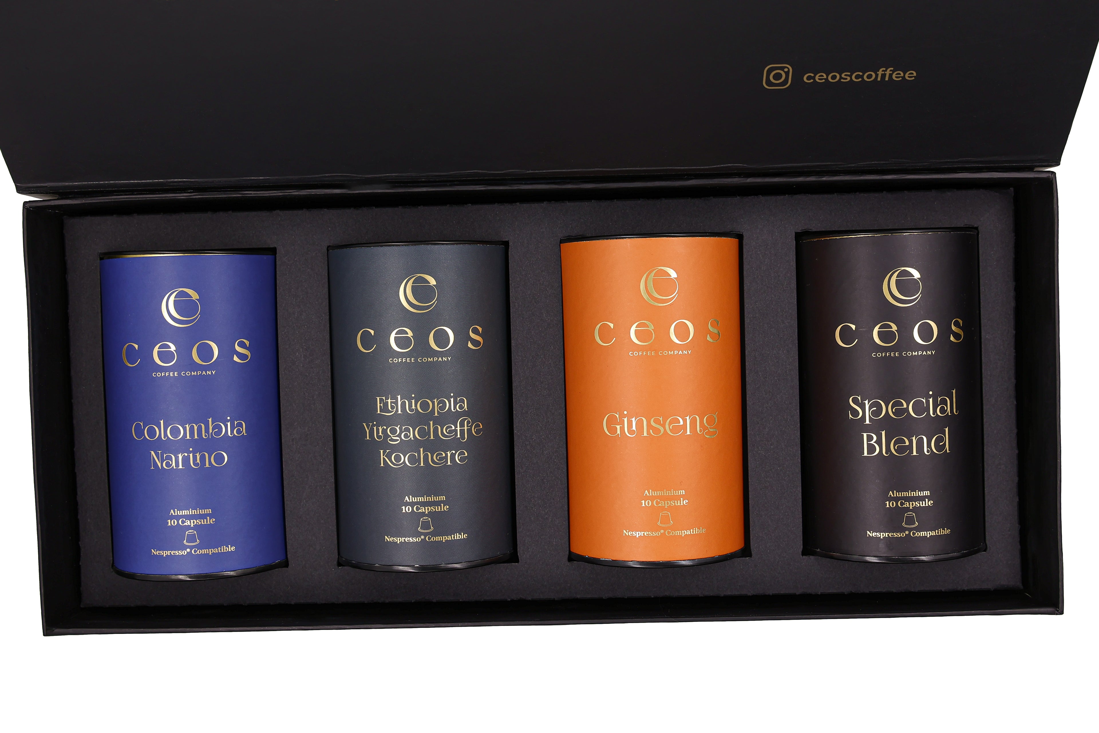 CEOS CAPSULE COFFEE GIFT BOX