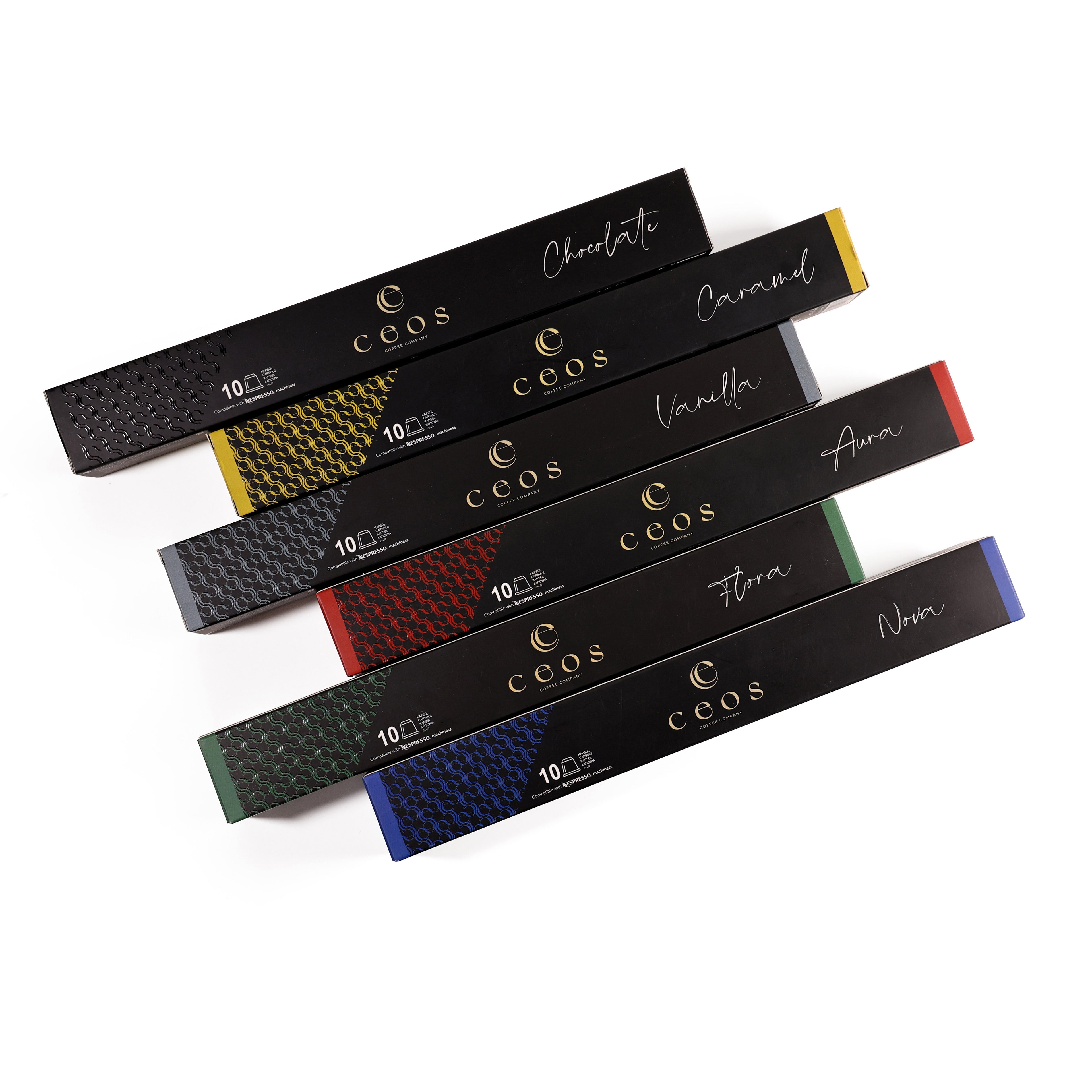 CEOS 60-PIECE CAPSULE COFFEE ADVANTAGE SET