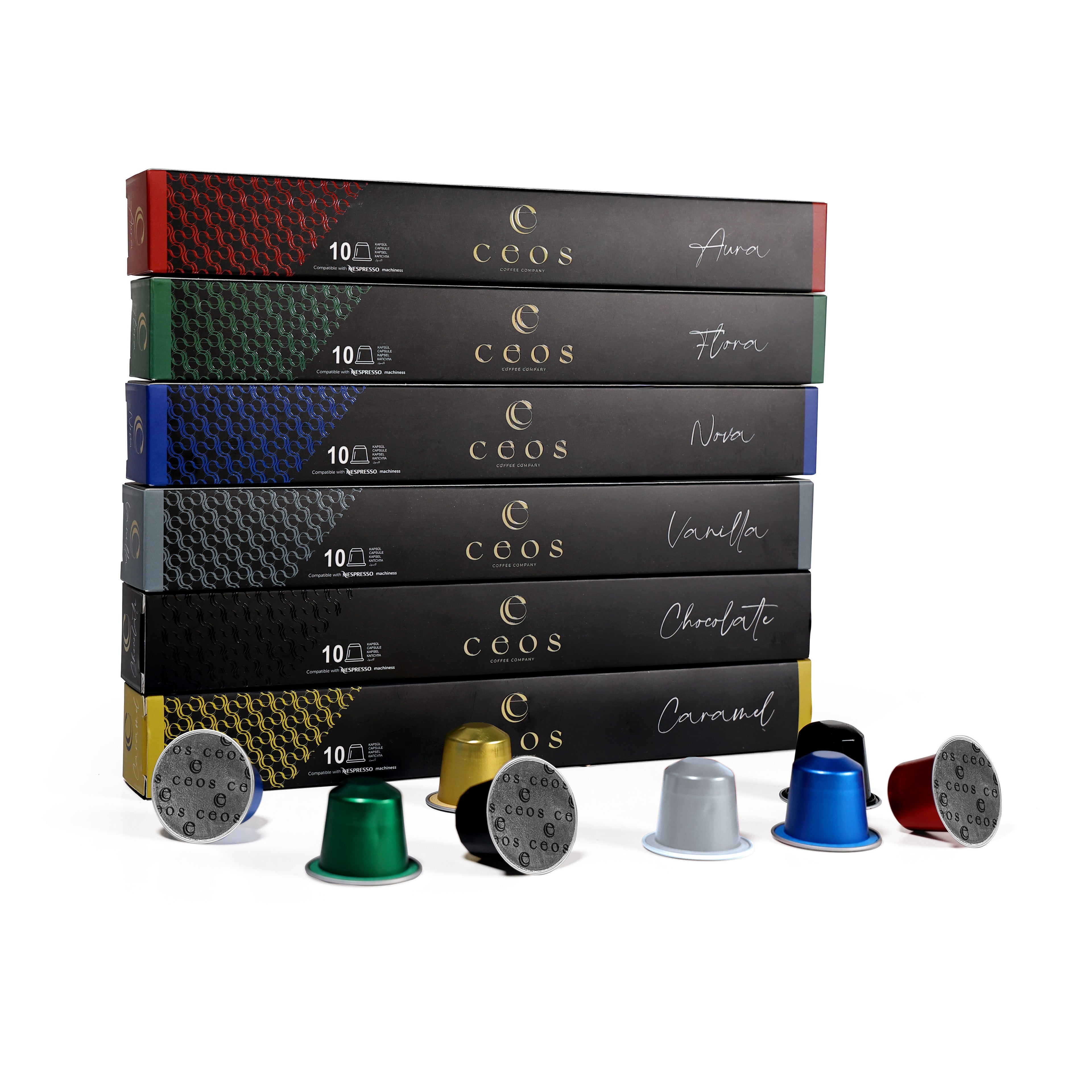 CEOS 60-PIECE CAPSULE COFFEE ADVANTAGE SET