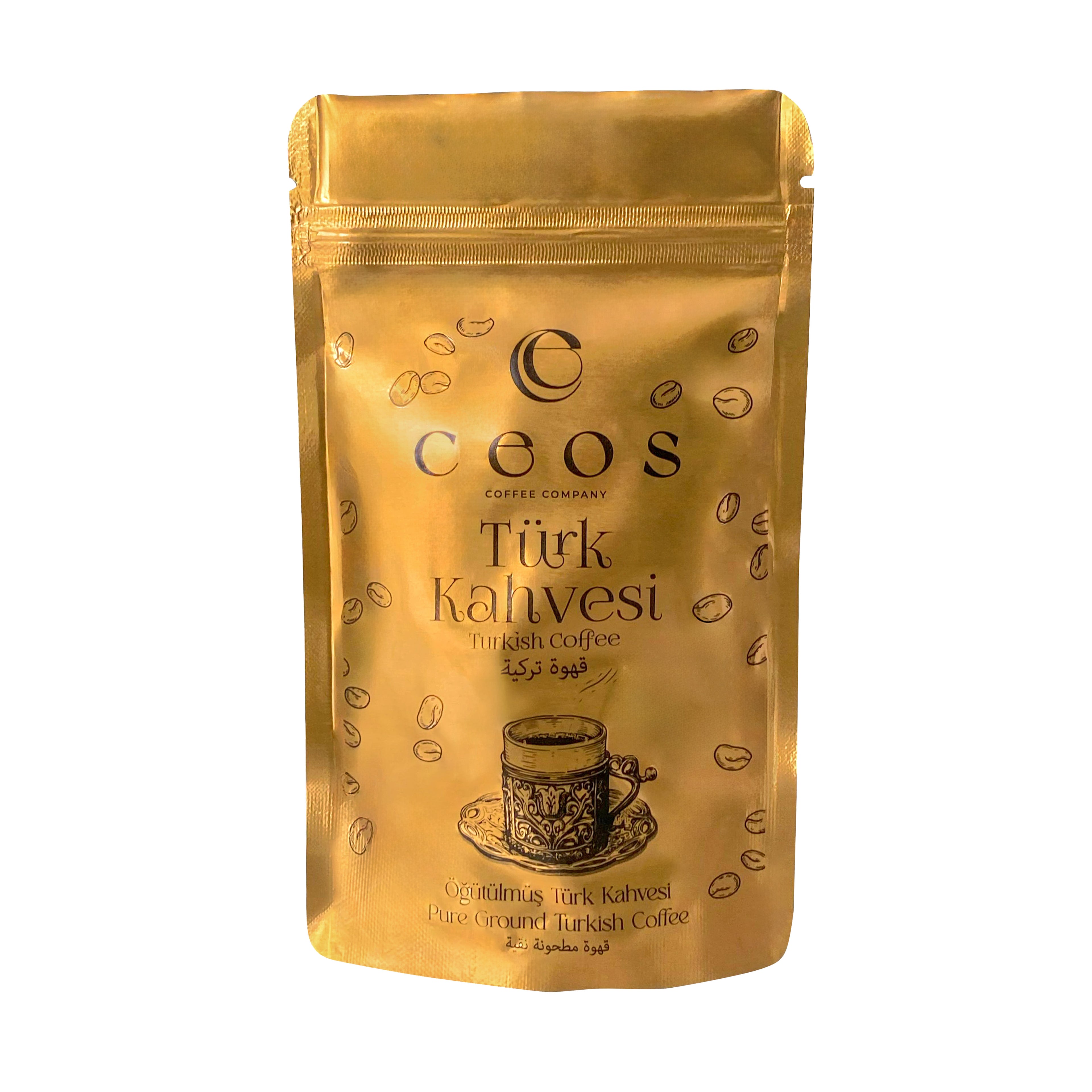 CEOS TURKISH COFFEE FRESHLY GROUND (100 GRAMS)
