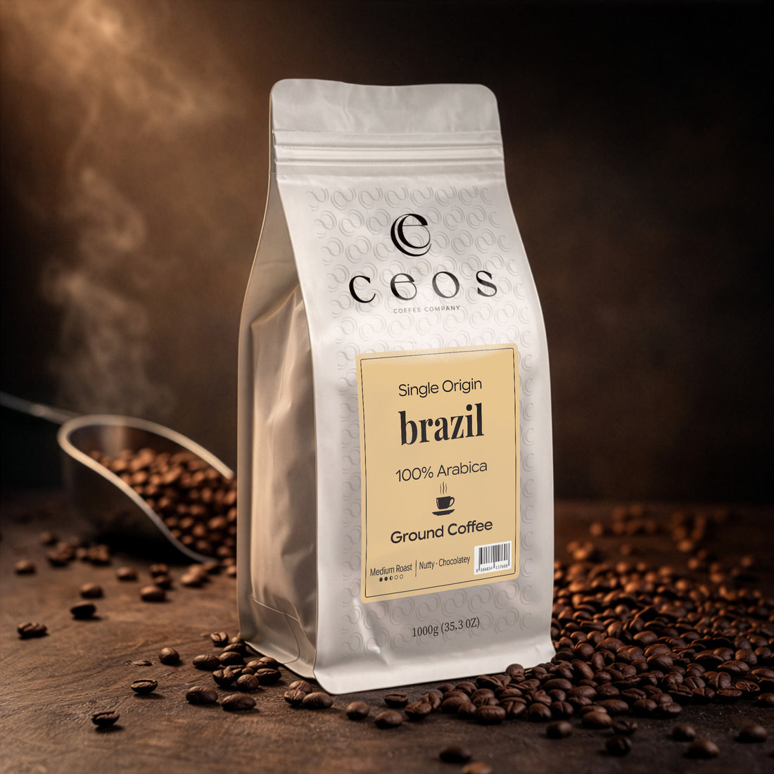 BRAZIL ÖĞÜTÜLMÜŞ FİLTRE KAHVE 1000 g