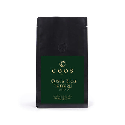 COSTA RICA TARRAZU KAVRULMUŞ ÇEKİRDEK KAHVE (250 GRAM)