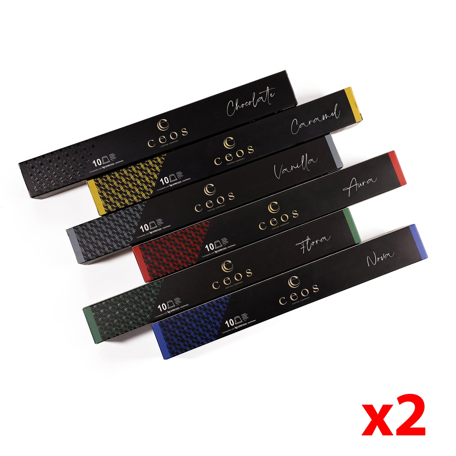 CEOS 120-PIECE CAPSULE COFFEE ADVANTAGE SET