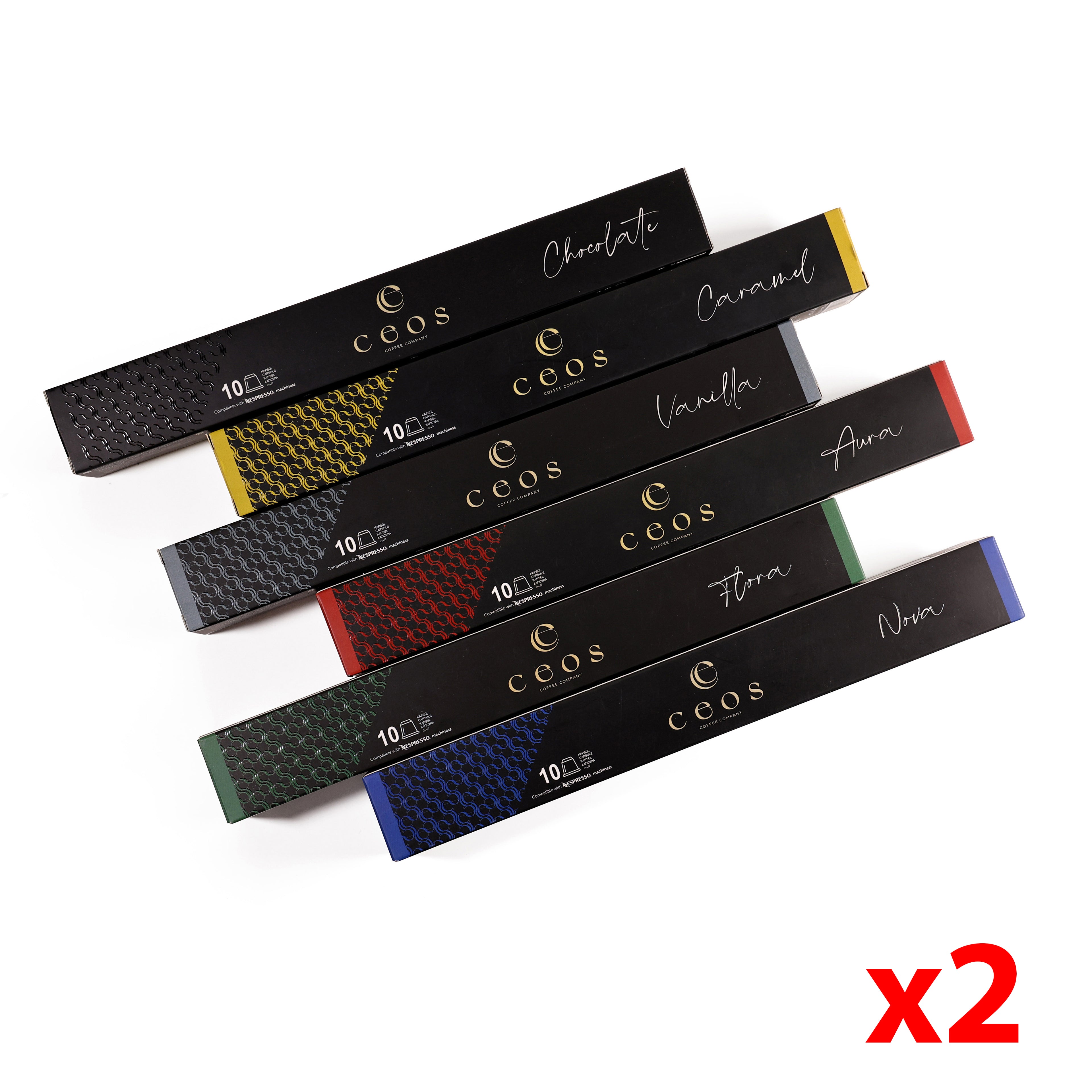 CEOS 120-PIECE CAPSULE COFFEE ADVANTAGE SET