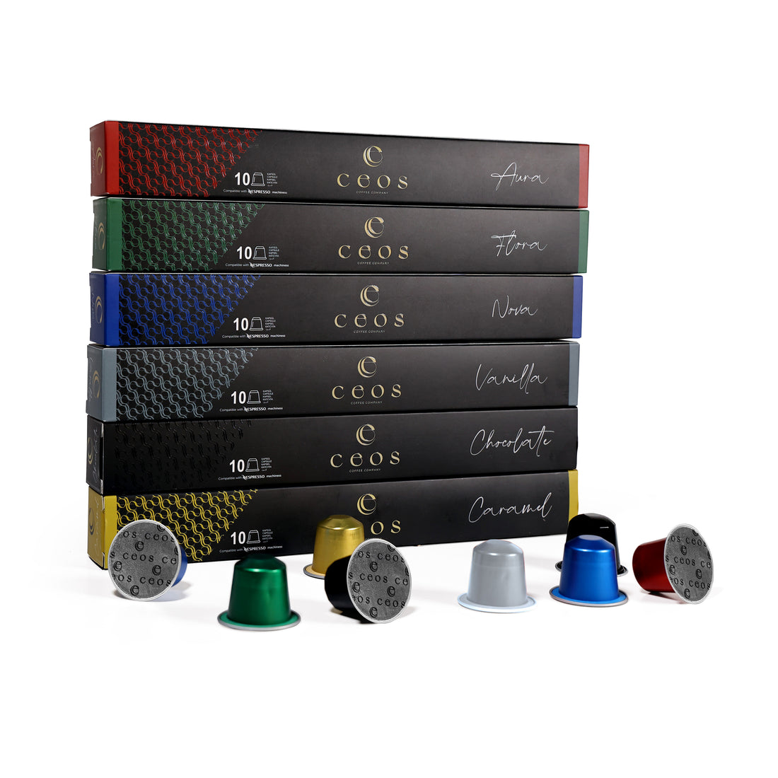 CEOS 60-PIECE CAPSULE COFFEE ADVANTAGE SET