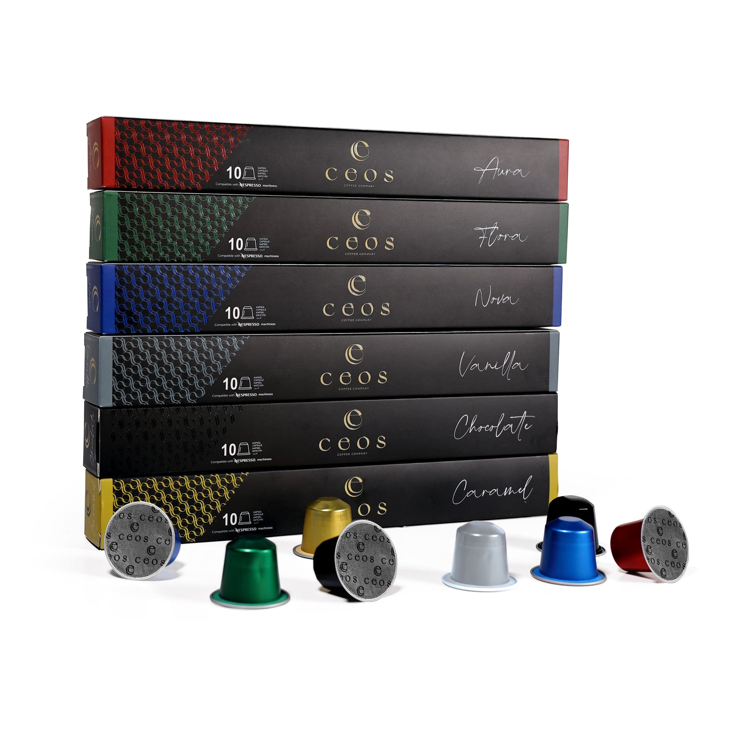 CEOS 60-PIECE CAPSULE COFFEE ADVANTAGE SET