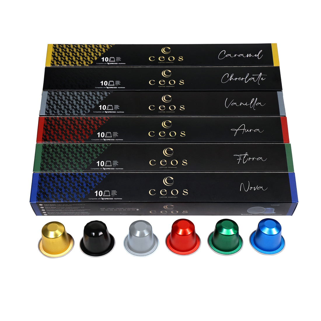 CEOS 60-PIECE CAPSULE COFFEE ADVANTAGE SET