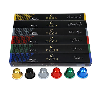 CEOS 60-PIECE CAPSULE COFFEE ADVANTAGE SET
