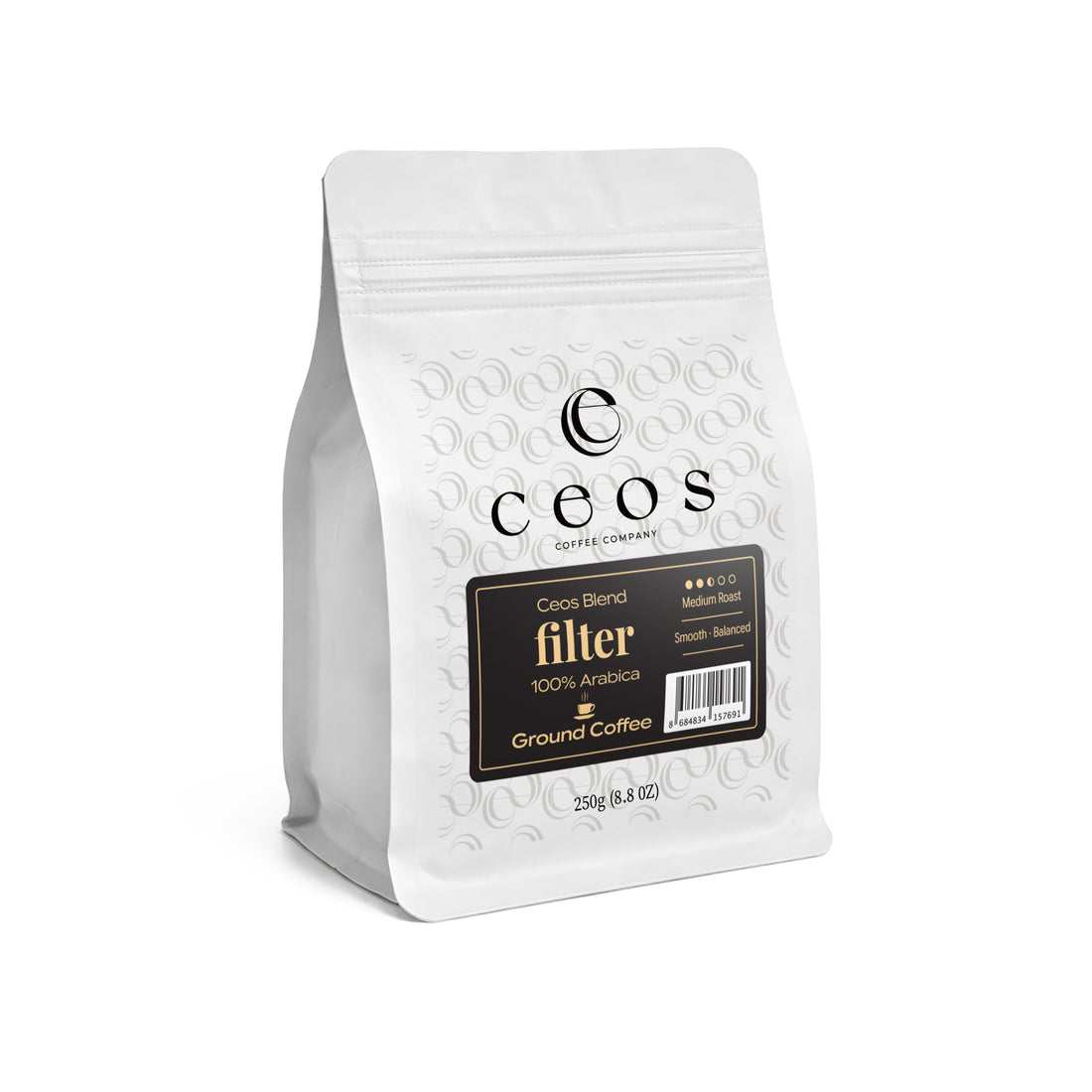 CEOS BLEND ÖĞÜTÜLMÜŞ FİLTRE KAHVE 250 g